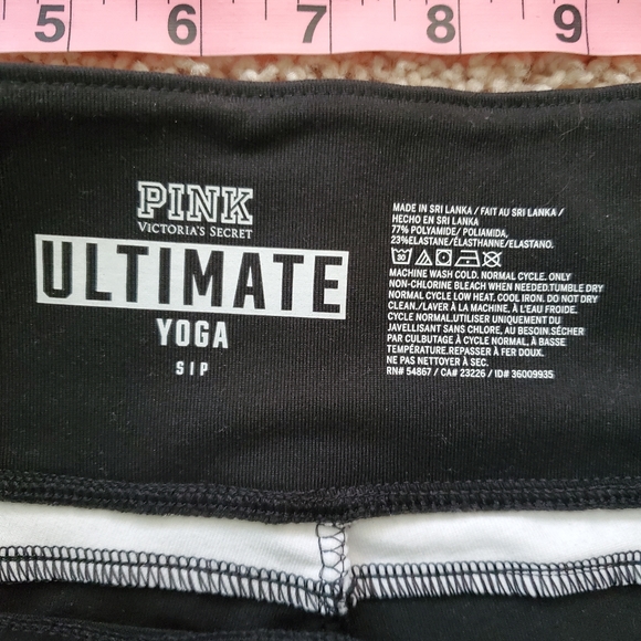 Pink Victoria's Secret Ultimate Yoga Leggings Size Small - Picture 2 of 9